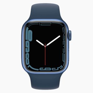 Apple Watch Series 7 45mm Aluminum Blue Wifi Blue Sport Band - A-grade