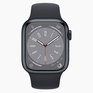Apple Watch Series 8 45mm Aluminum Black Wifi Black Sport Band - A-grade