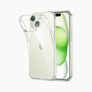 Anti Burst Case Transparent iPhone 15