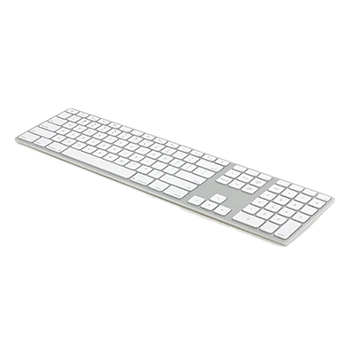 Matias draadloos aluminium Azerty keyboard Zilver for MAC