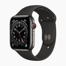 Apple Watch Series 6 40mm Aluminum Black Wifi + 4G Black Sport Band - A-grade - Afbeelding 3